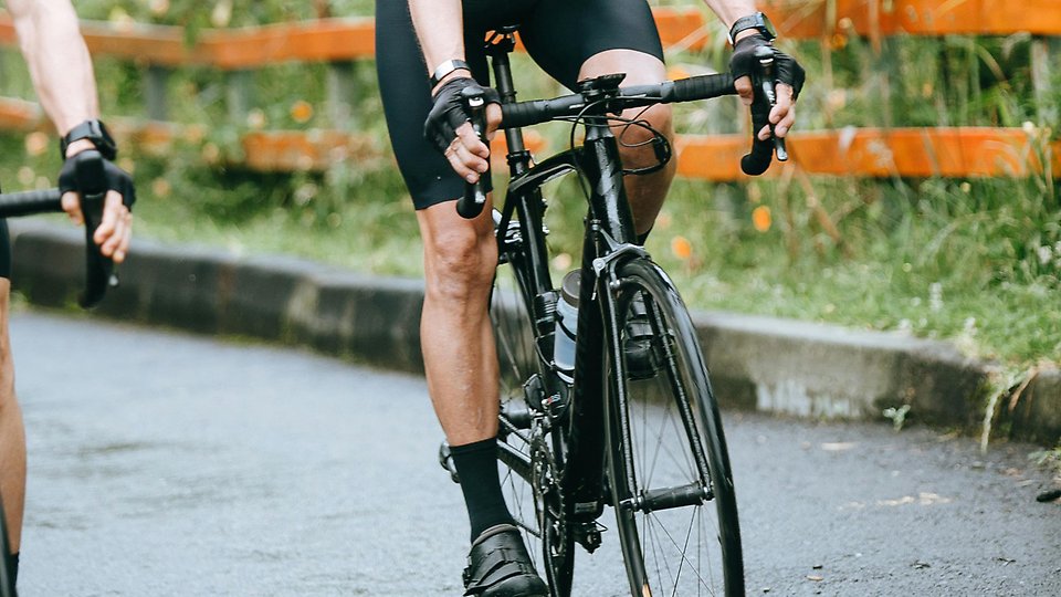 Cyklist. Foto