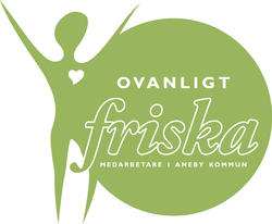 Logga, ovanligt friska medarbetare i Aneby kommun. 