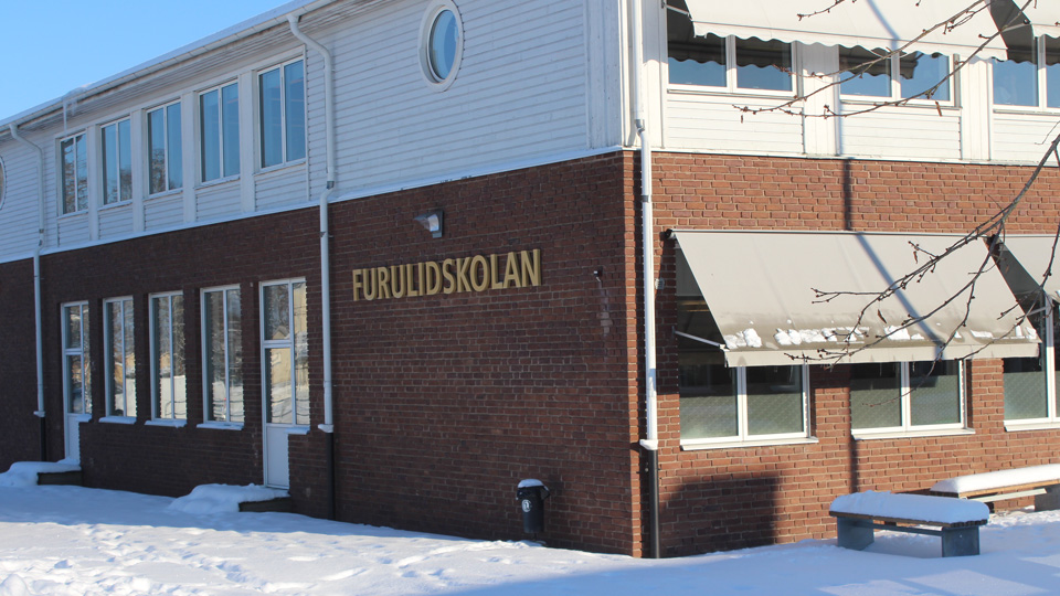 Furulidskolans byggnad.