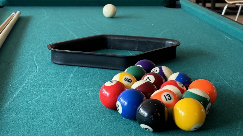 Biljardkulor.