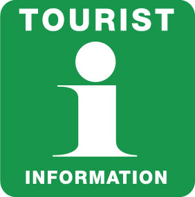 Logga över turist information. 