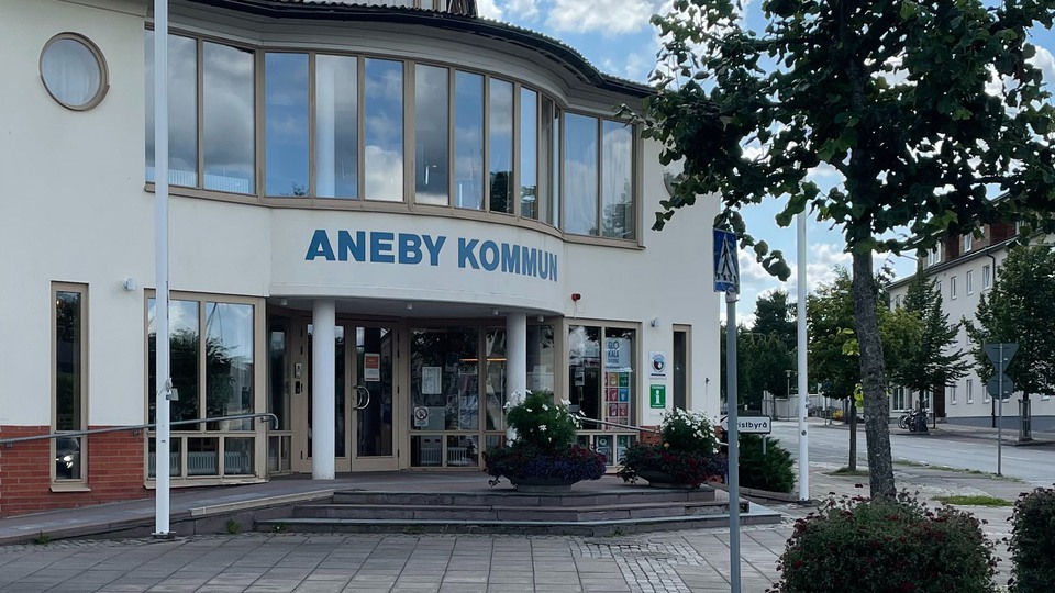 Kommunhuset i Aneby. Foto.