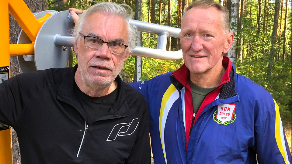 Bild på Rolf Råsberg och Mårten Gustafsson.